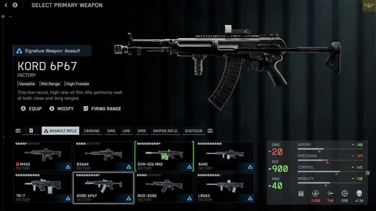 Battlefield 6: Top súng trường tấn công mạnh nhất meta