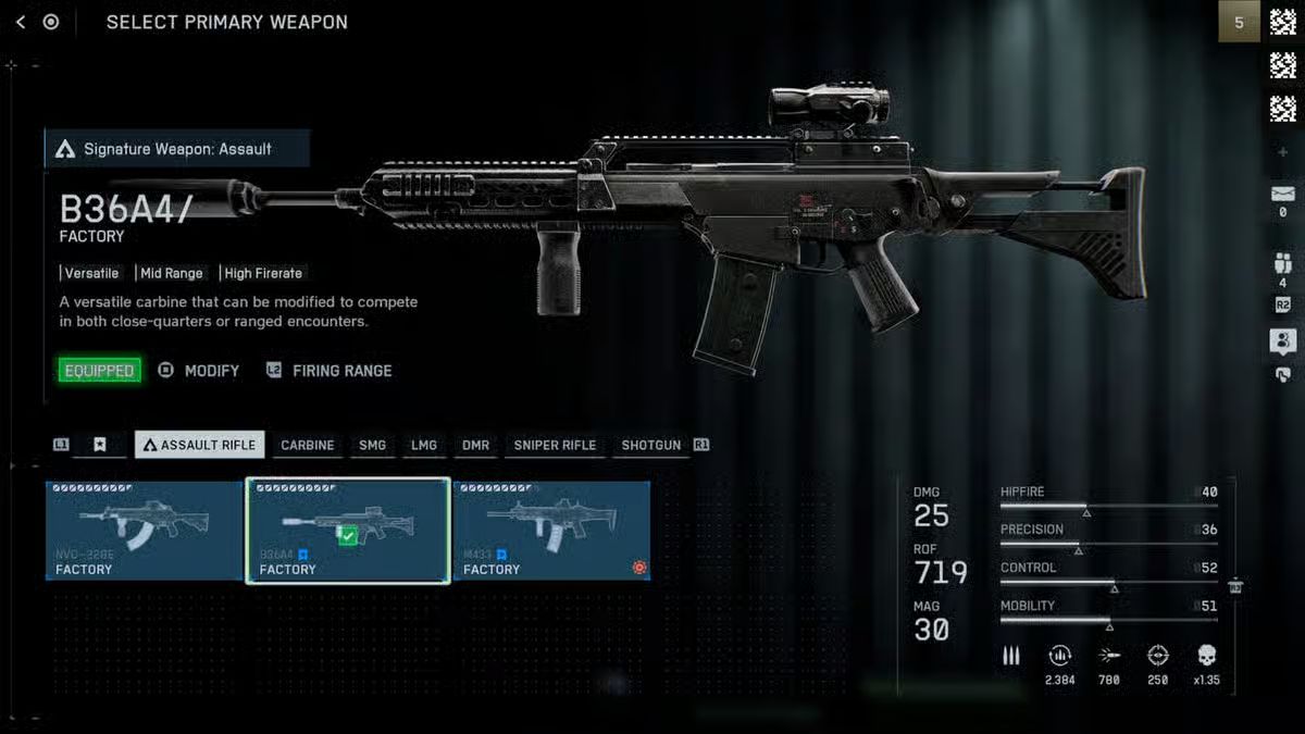 Battlefield 6: Top súng trường tấn công mạnh nhất meta