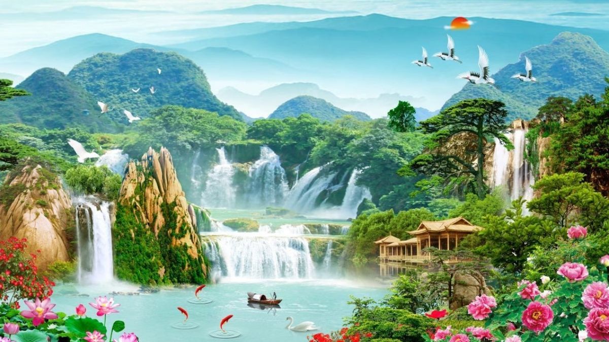 Mẫu vẽ tranh 3D