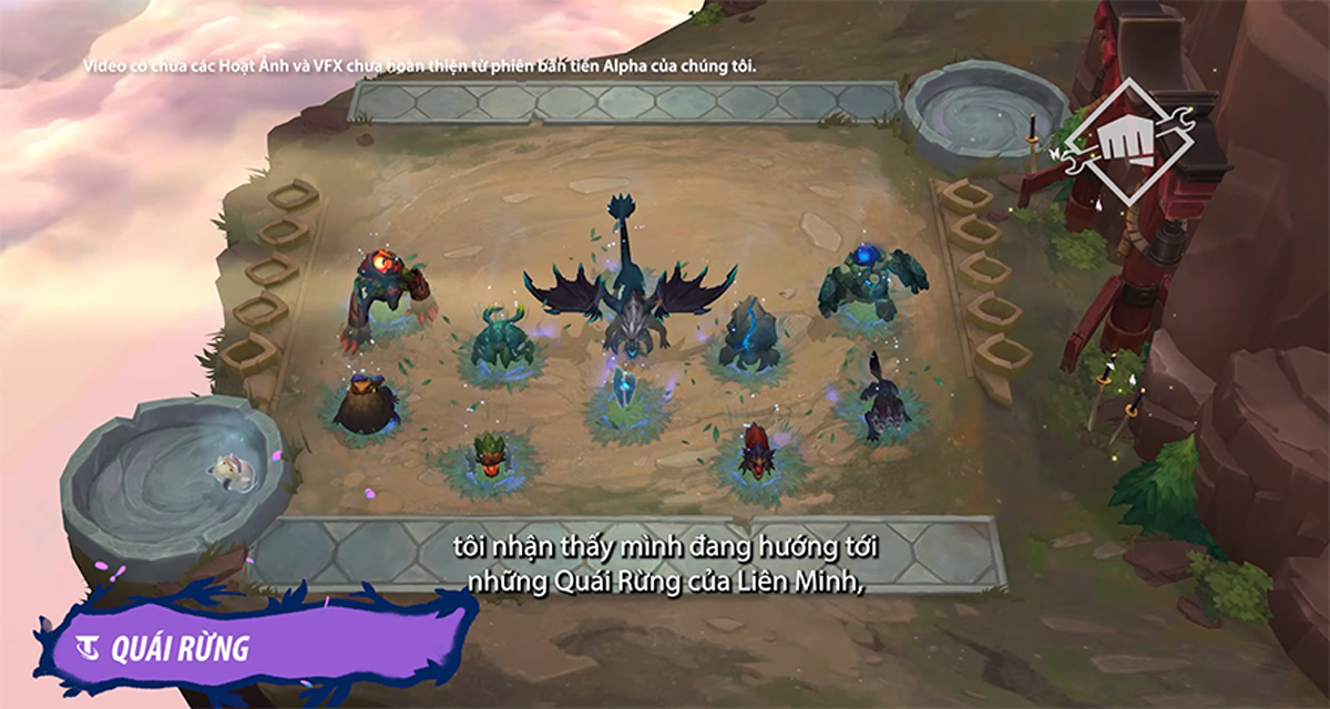 Quái rừng lần đầu tiên được đem vào game thay vì làm quái như mọi lần