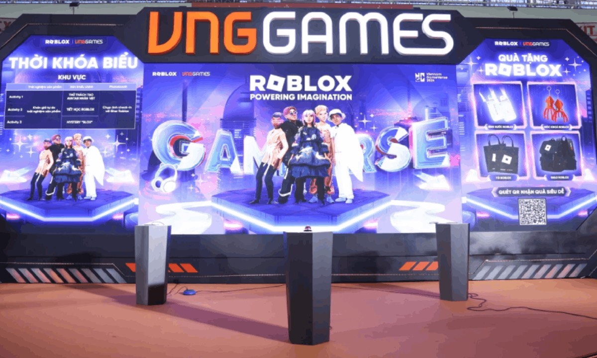 VNGGAMES quản lí và chịu trách nhiệm cho Roblox tại Việt Nam