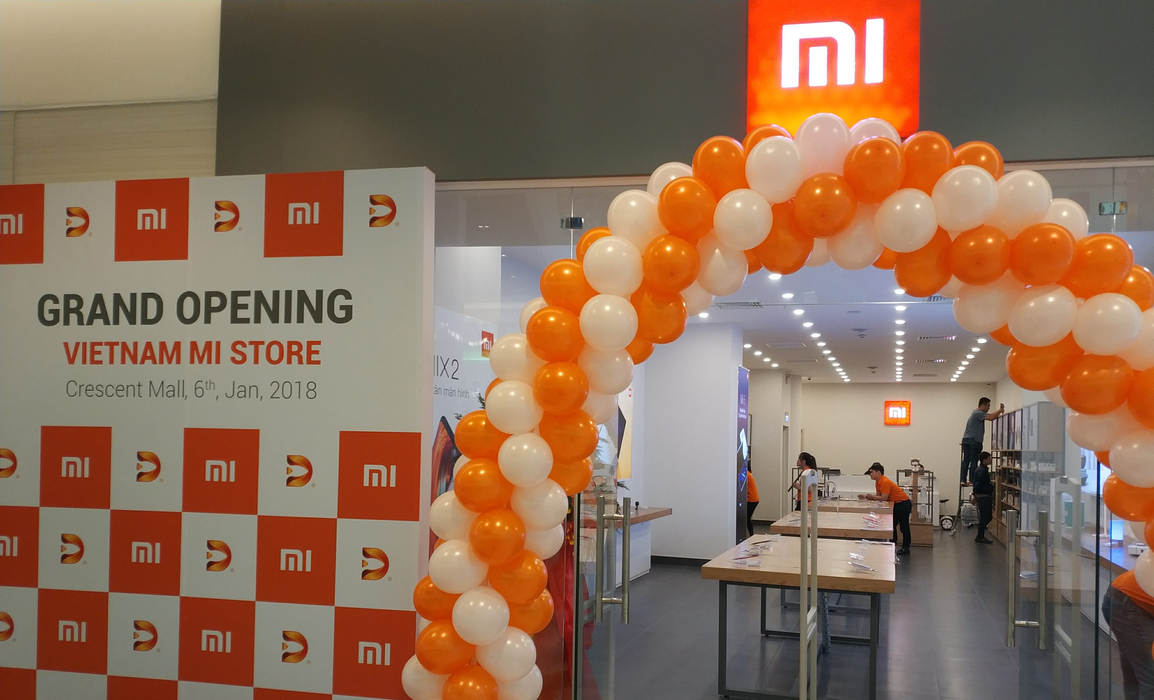 Xiaomi khai trương cửa hàng đầu tiên tại Việt Nam