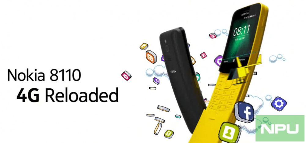 Nokia "hồi sinh" huyền thoại 8110: Thiết kế nắp trượt, có màu vàng như quả chuối!