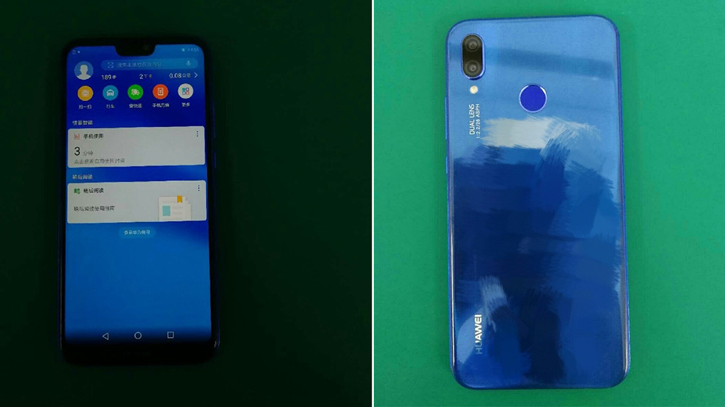 Đây là Huawei P20 Lite: Màn hình tai thỏ và mặt lưng làm bằng kính