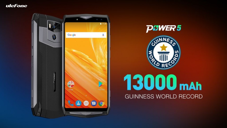 Ra mắt smartphone pin 13.000mAh, hãng smartphone Trung Quốc tự tin đăng ký nhận kỷ lục Guinness “smartphone pin khủng nhất”