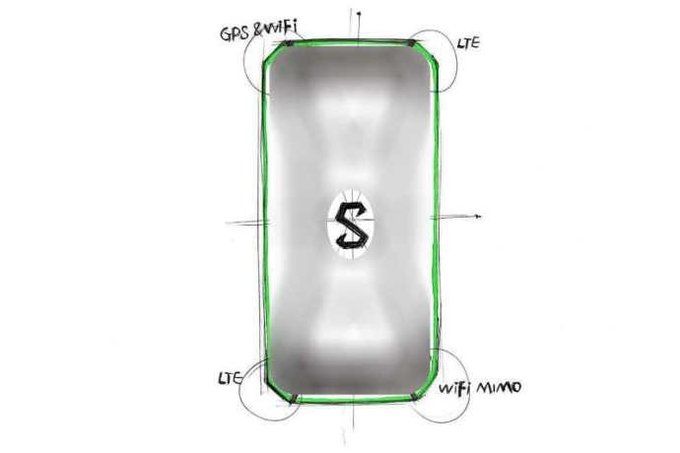 Rò rỉ những hình ảnh đầu tiên về smartphone chuyên chơi game Xiaomi Black Shark
