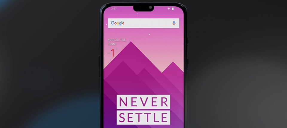 OnePlus 6 là smartphone đầu tiên được trang bị tính năng chống nước của OnePlus