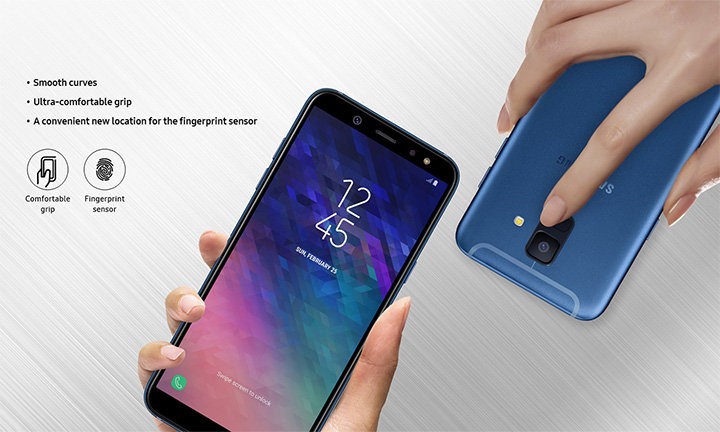 Samsung chính thức công bố Galaxy A6 | A6+: Selfie 24MP, camera kép xóa phông, màn hình tràn viền