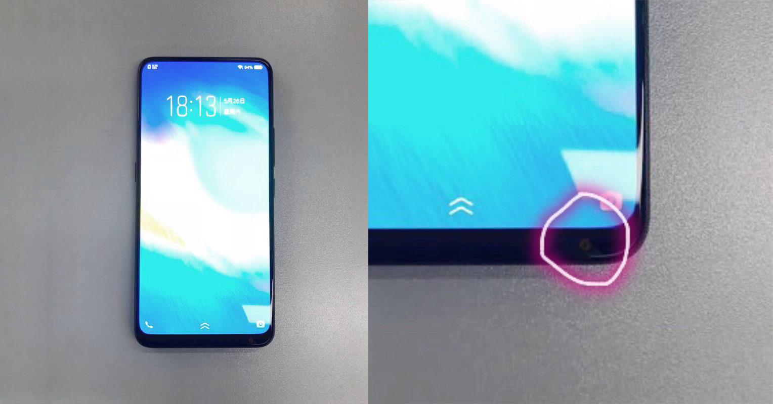 Lộ diện Vivo NEX với vị trí camera selfie giống trên Mi MIX 2s