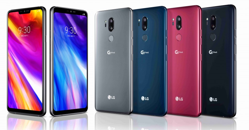 LG G7 ThinQ chính thức ra mắt: Màn hình tai thỏ, Snapdragon 845, 6GB RAM, camera kép, hỗ trợ sạc không dây