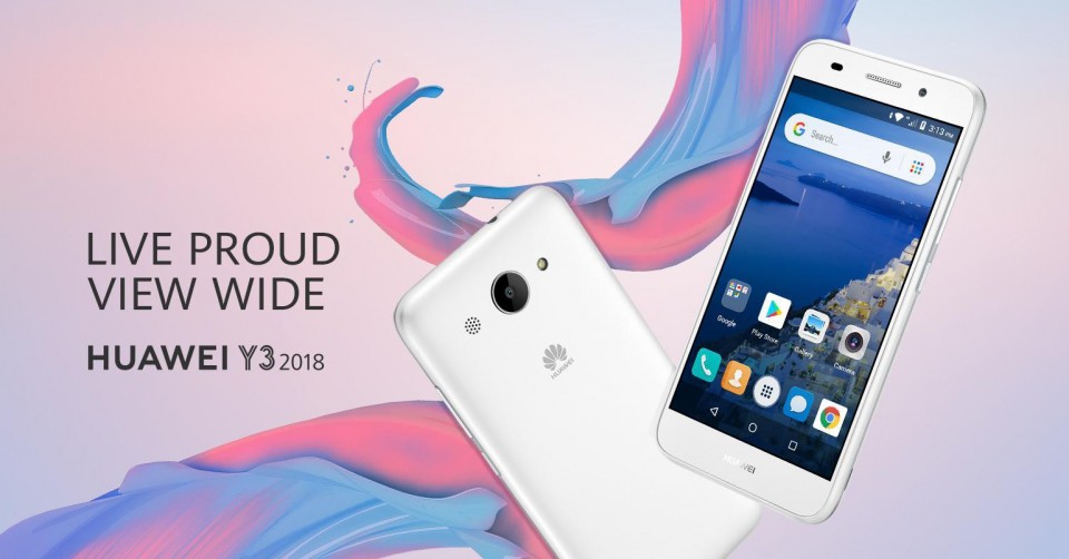 Huawei Y3 2018 chính thức ra mắt, chạy Android Go, giá chỉ từ 2 triệu đồng
