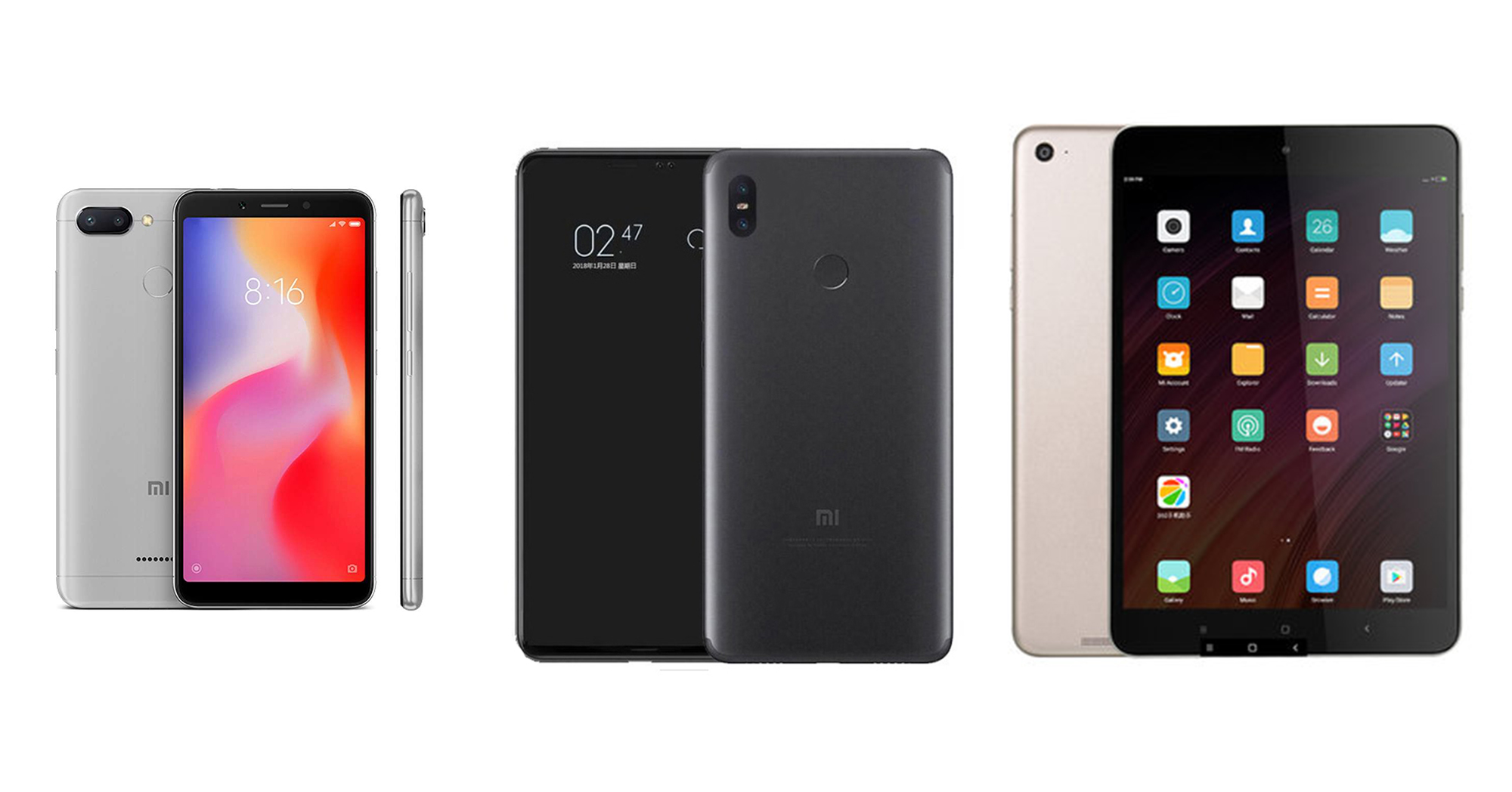 Xiaomi sẽ ra mắt Redmi 6 Pro, Mi Max 3 và Mi Pad 4 vào tháng 7 tới?
