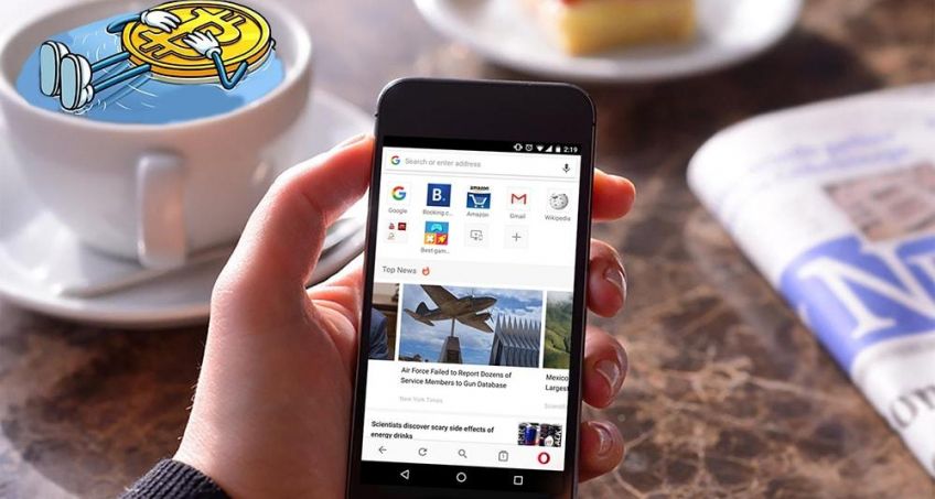 Trình duyệt Opera trên Android bổ sung tính năng ví tiền ảo