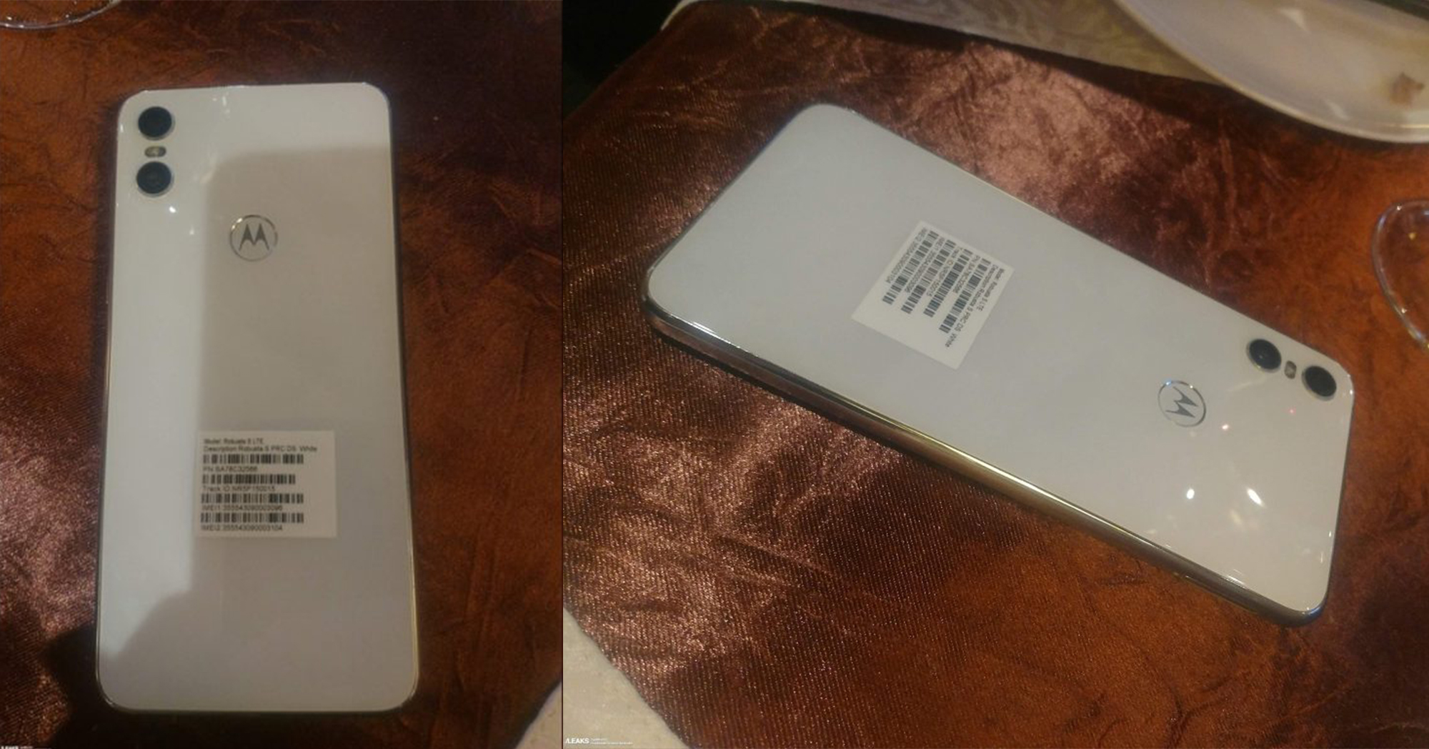Lộ diện hình ảnh thực tế của Motorola One phiên bản màu trắng