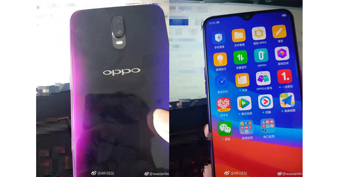 Oppo R17 lộ ảnh thực tế với "tai thỏ" siêu nhỏ, camera kép ở mặt lưng