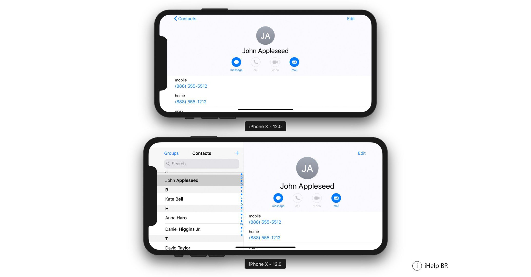 iOS 12 beta hé lộ chế độ màn hình ngang giống iPad cho các ứng dụng trên iPhone X Plus