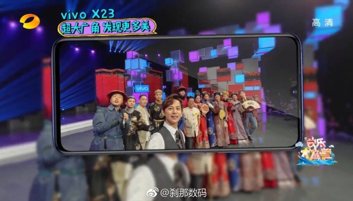 Vivo X23 xuất hiện trên show truyền hình tại Trung Quốc trước giờ ra mắt