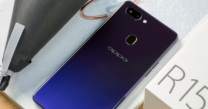 Oppo R15 là mẫu smartphone bán chạy nhất trong Q2/2018 tại Trung Quốc