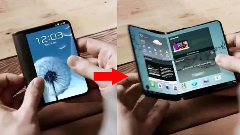 Samsung tham vọng trở thành hãng đầu tiên ra mắt smartphone màn hình gập
