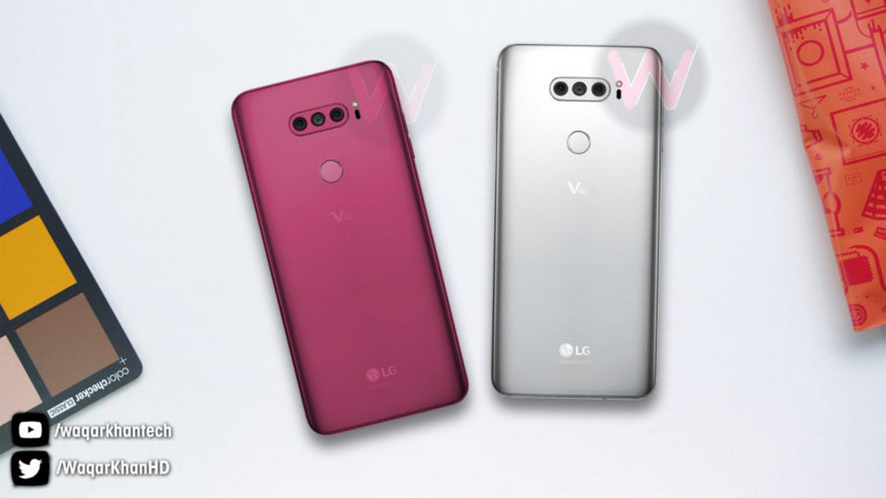 LG V40 sẽ sở hữu màn hình P-OLED tai thỏ, nút bấm chuyên biệt cho Google Assistant