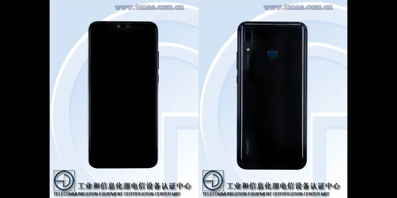Huawei Y9 (2019) rò rỉ: Kirin 710, màn hình tai thỏ 6.5 inch, camera kép, pin 3900mAh