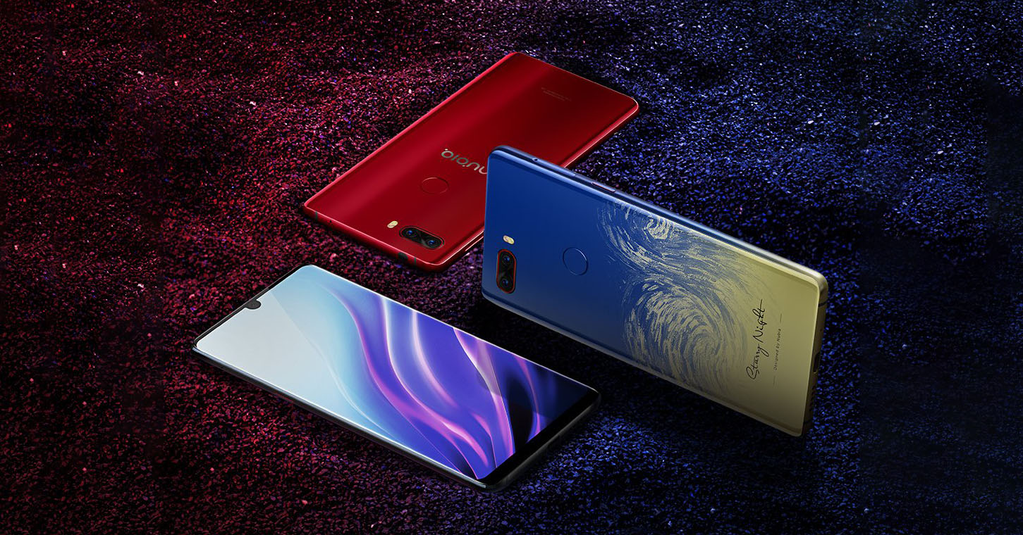 Nubia Z18 ra mắt: Snapdragon 845, màn hình "giọt nước", giá từ 9.5 triệu