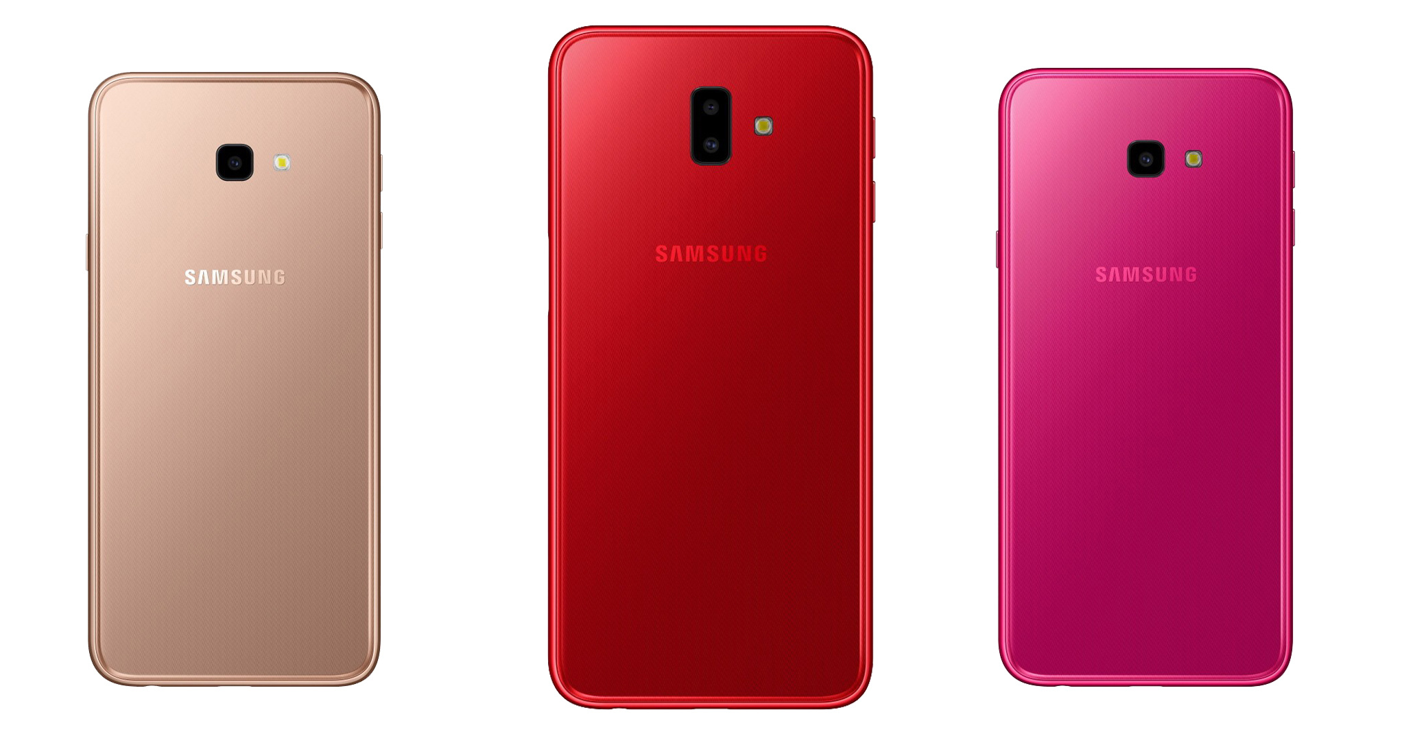 Galaxy J4+ và J6+ chính thức: Màn hình tràn viền, cảm biến vân tay ở cạnh bên, camera kép, Emotify, nhiều màu sắc mới