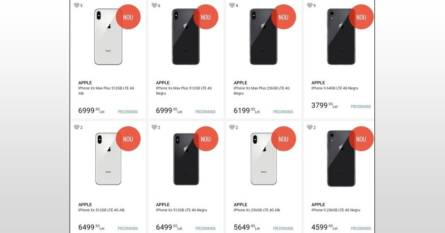 iPhone Xc, iPhone Xs và iPhone Xs Max bất ngờ lên kệ trước ngày ra mắt