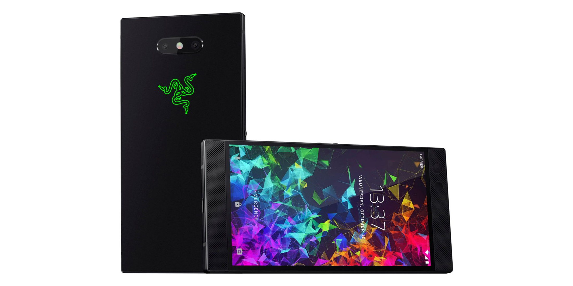 Razer Phone 2 lộ ảnh render: Thay đổi thiết kế mặt lưng, logo Razer có thể phát sáng