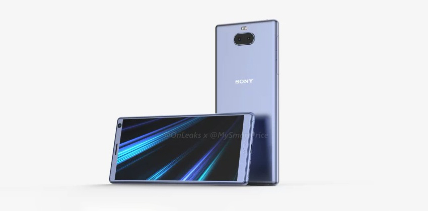 Sony Xperia XA3 lộ ảnh render, sẽ có camera kép, cảm biến vân tay ở cạnh bên