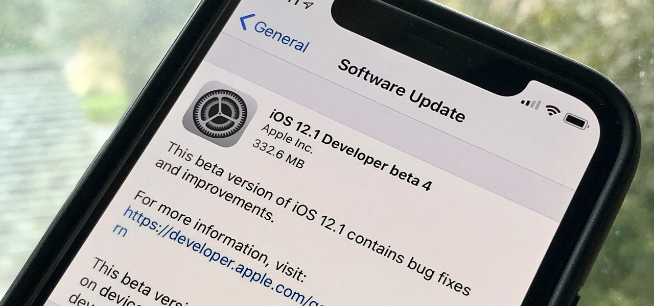 Apple phát hành iOS 12.1 Beta 4: Tập trung sửa lỗi và cải thiện hiệu năng