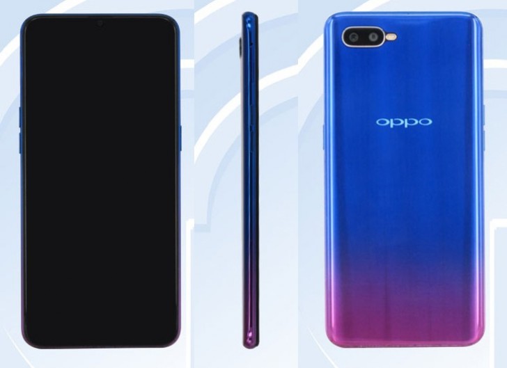 OPPO K1 với màn hình giọt nước xuất hiện hình ảnh trên tay thực tế