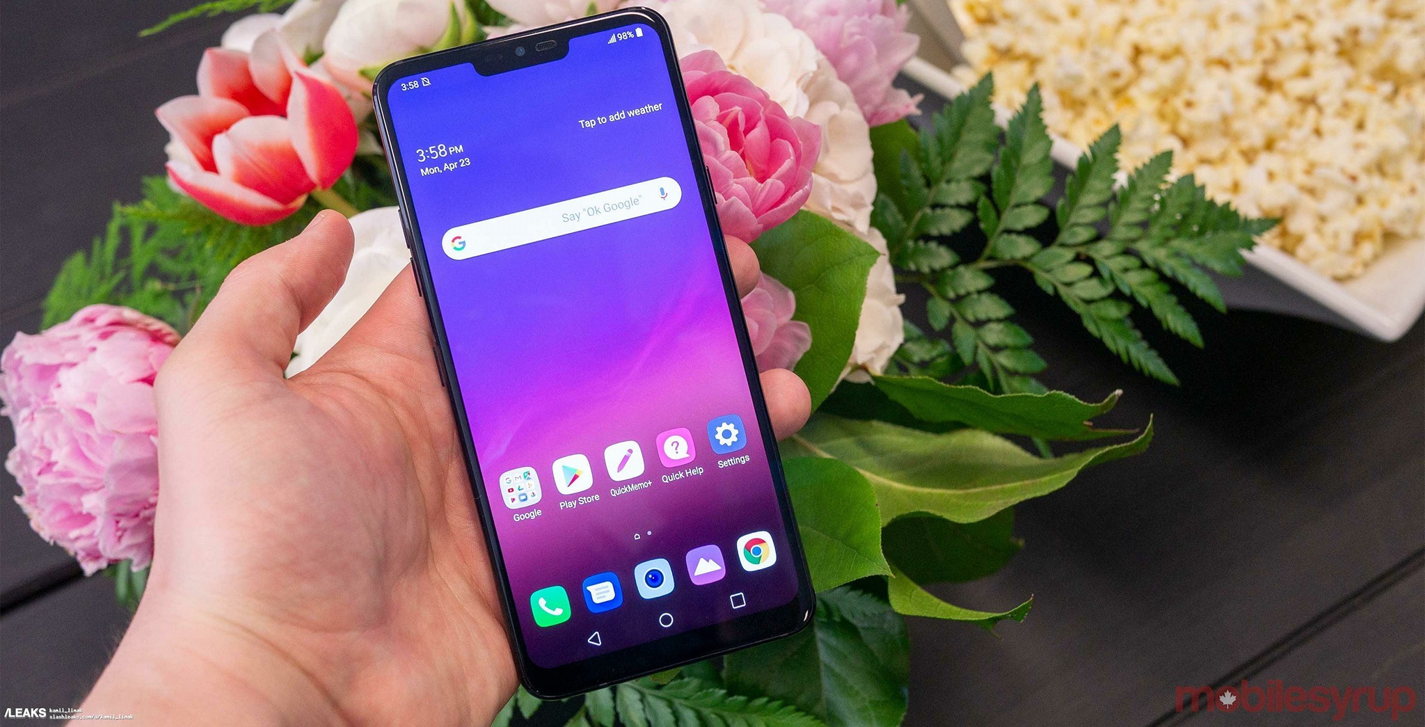 LG Q9 lộ ảnh render: Tai thỏ, chip Snapdragon 821, chống nước IP68
