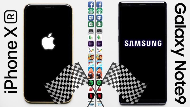 iPhone XR cho hiệu năng ngang ngửa Galaxy Note9