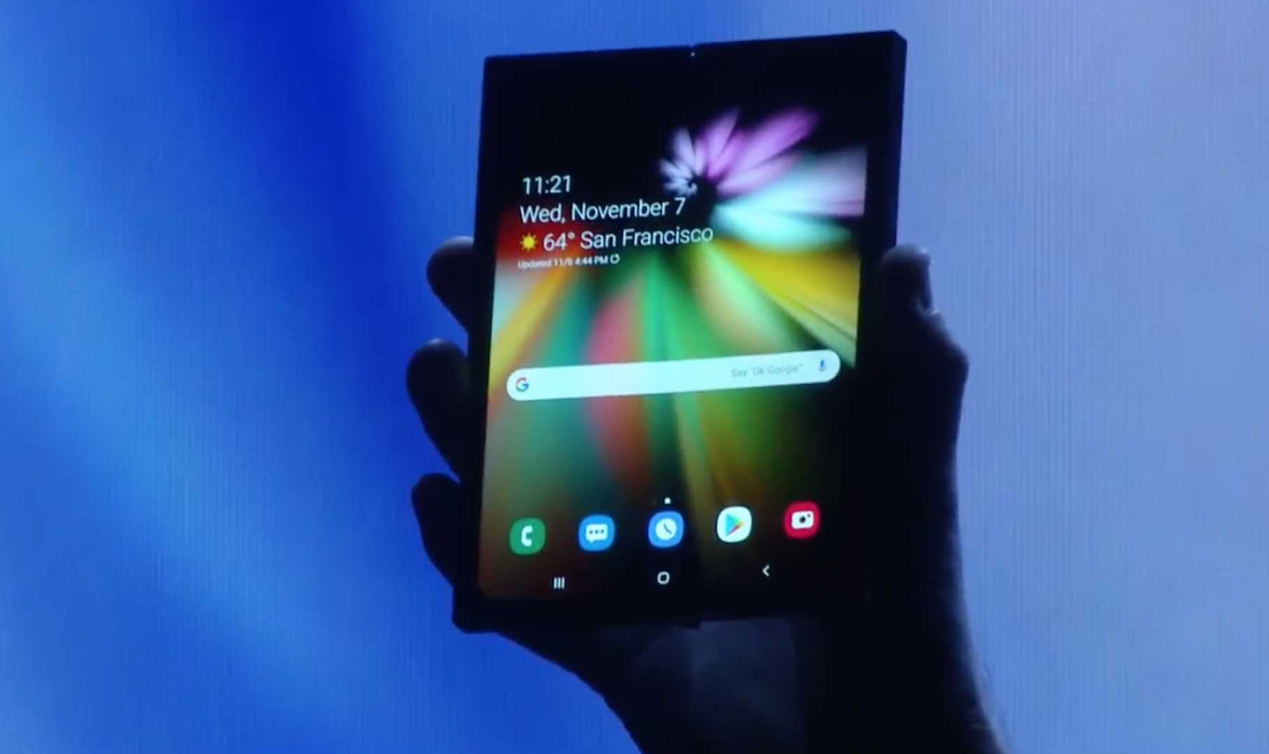 Samsung chính thức công bố smartphone với màn hình gập Infinity Flex Samsung chính thức công bố smartphone với màn hình gập Infinity Flex