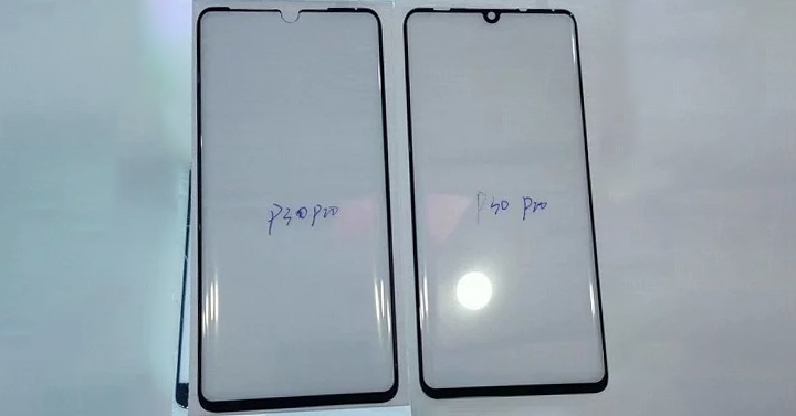 Huawei P30 Pro lộ kính cường lực, xác nhận sẽ có thiết kế màn hình giọt nước