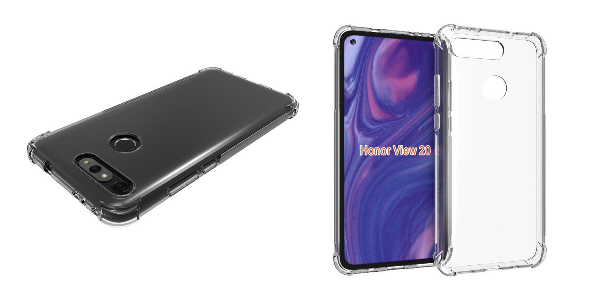 Ốp lưng cho Honor V20 xuất hiện, xác nhận máy có cụm ba camera ở mặt sau