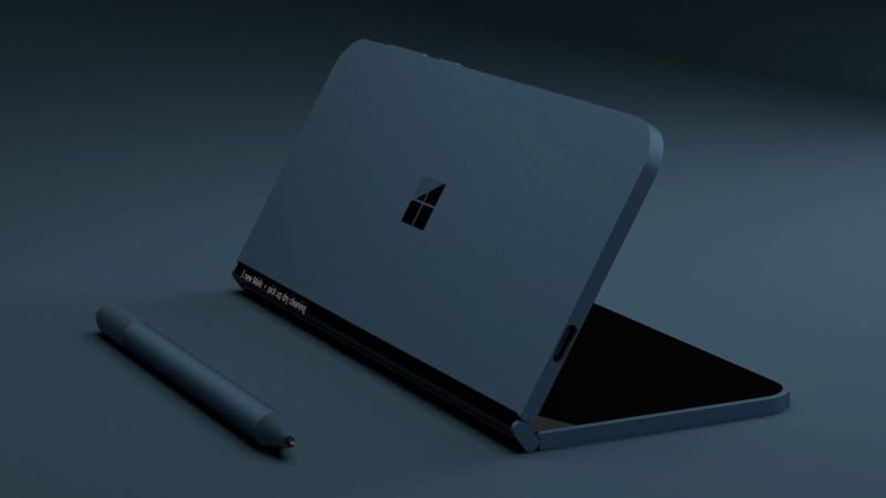 Bằng sáng chế mới tiết lộ Microsoft đang nghiên cứu smartphone màn hình gập