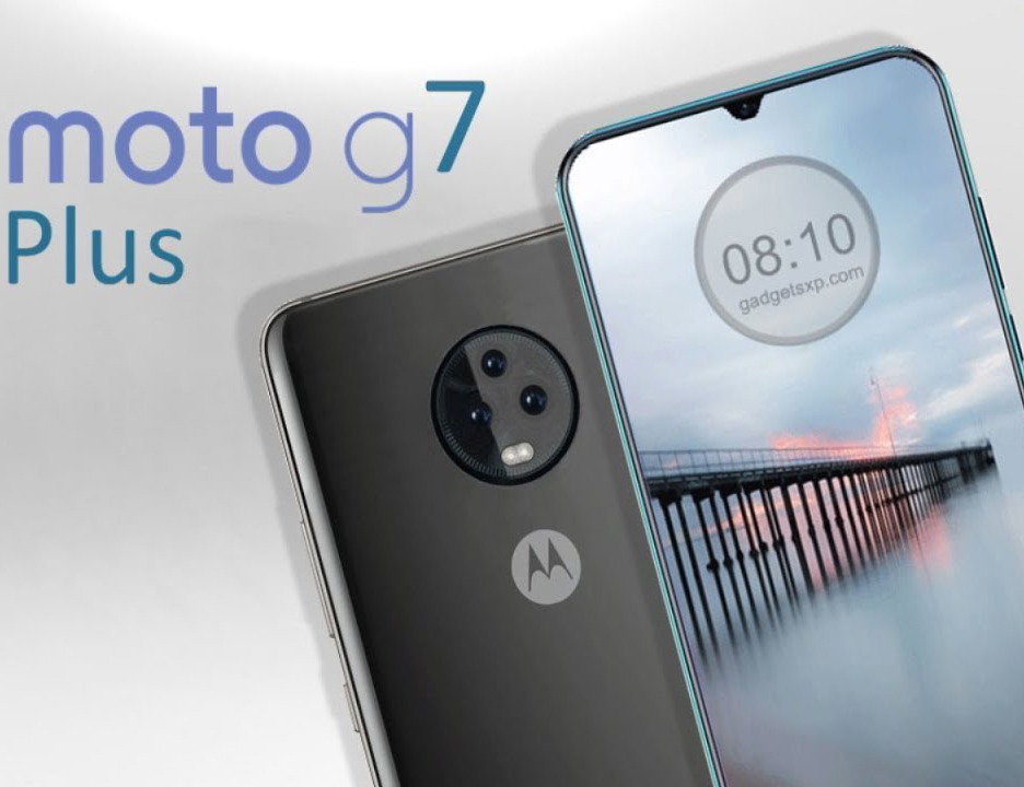 Moto G7 Plus bất ngờ lộ ảnh thực tế, xác nhận có màn hình giọt nước và camera sau kép