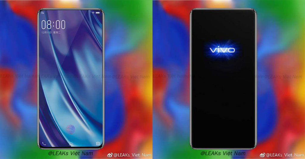 Vivo APEX 2019 lộ ảnh thiết kế không viền màn hình, không nút bấm, ra mắt vào 24/1