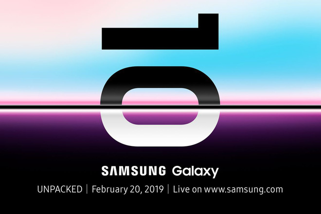 Samsung xác nhận ra mắt Galaxy S10 ngày 20/2