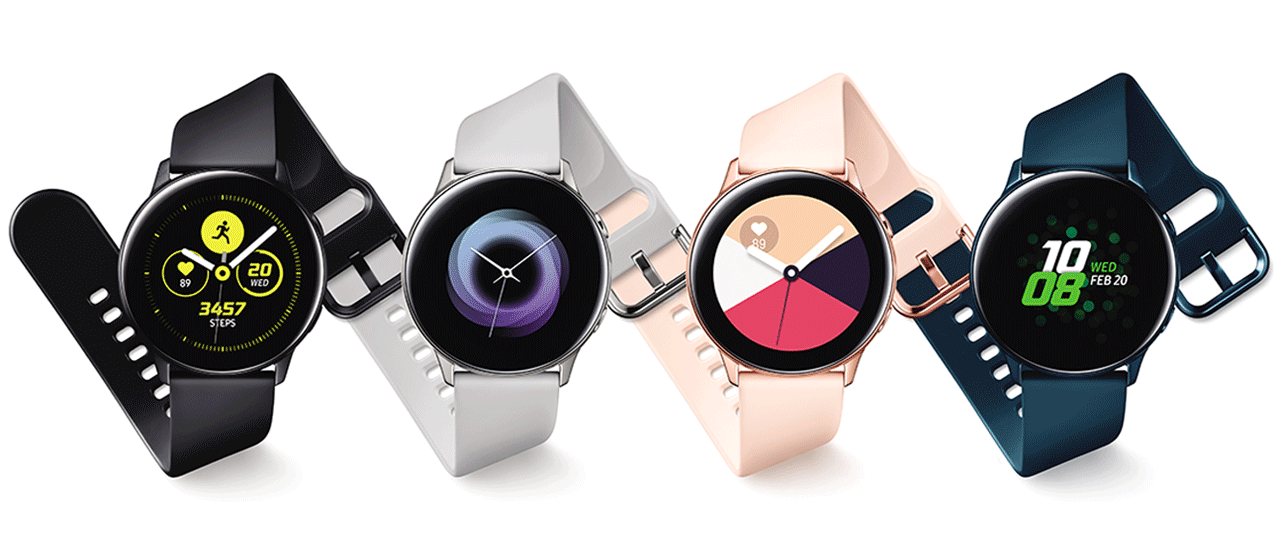 Đồng hồ theo dõi Galaxy Active và Galaxy Fit ra mắt: Thiết kế trẻ trung, tập trung tracking, giá từ 2.2 triệu
