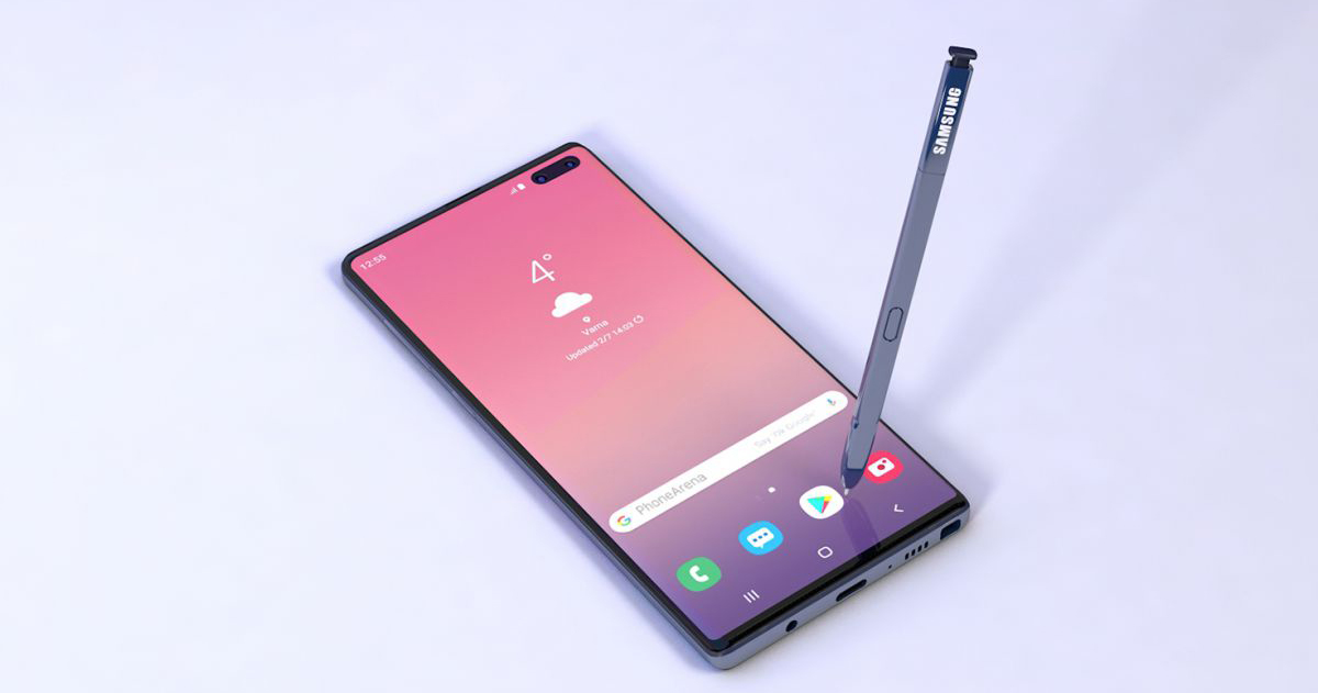 Choáng: Samsung Galaxy Note 10 sẽ ra mắt với thiết kế không phím vật lý?