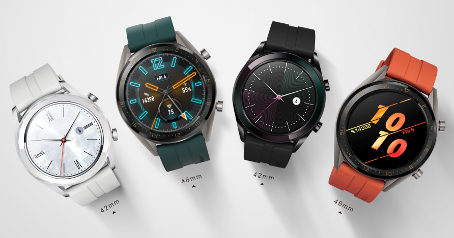 Đồng hồ Watch GT của Huawei có thêm hai phiên bản Active Editon và Elegant Edition
