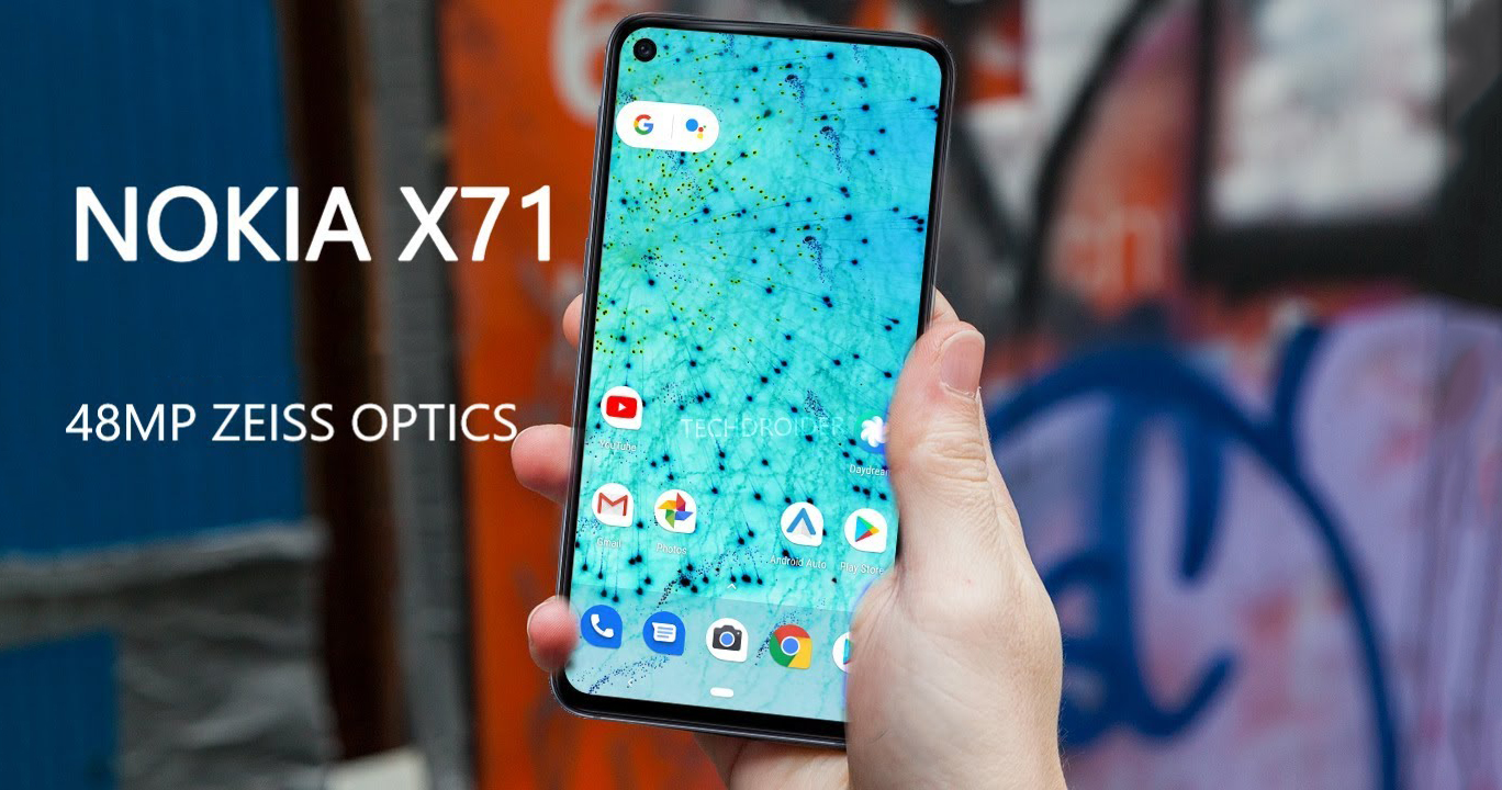 Rò rỉ thiết kế mặt sau Nokia X71, xác nhận có cụm camera kép dọc