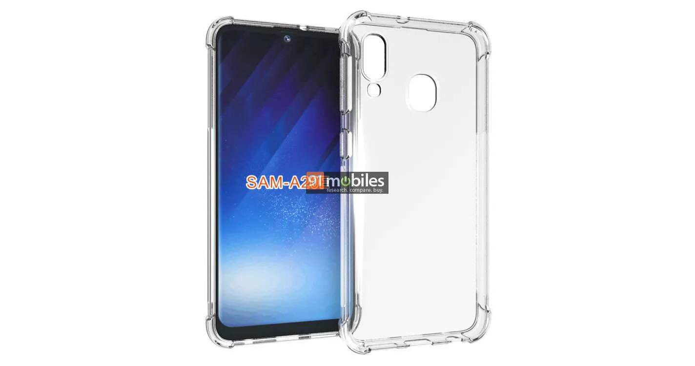 Thiết kế Samsung Galaxy A20e được hé lộ qua hình ảnh ốp lưng mới