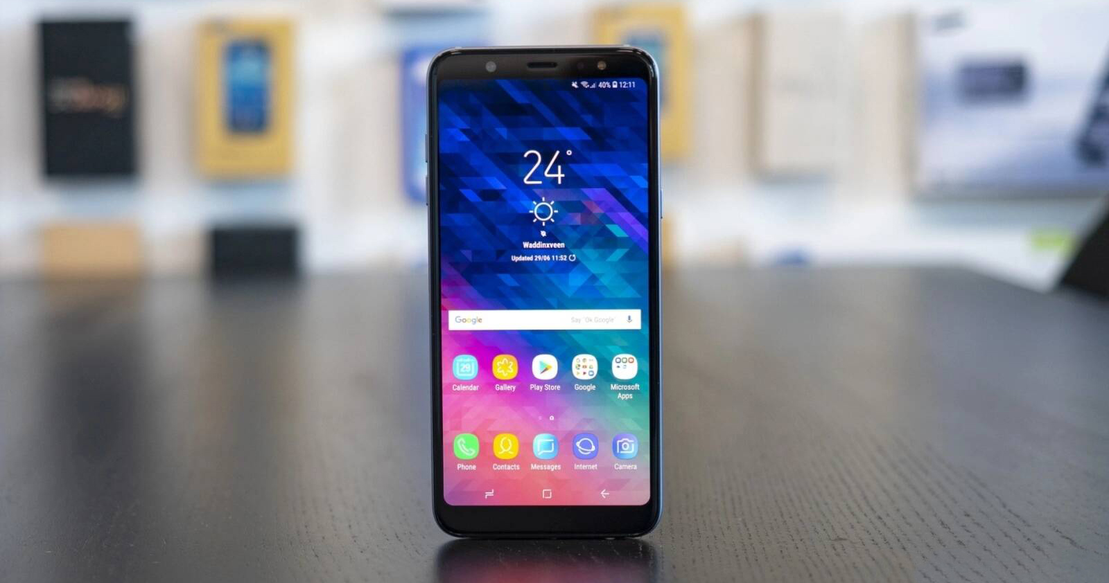 Samsung cập nhậg giao diện One UI cho Galaxy A6+ (2018)