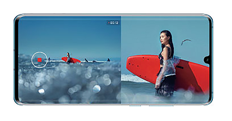 Huawei P30 và P30 Pro sẽ có tính năng Dual-View, cho phép quay video cùng lúc cả ống kính góc rộng lẫn tele
