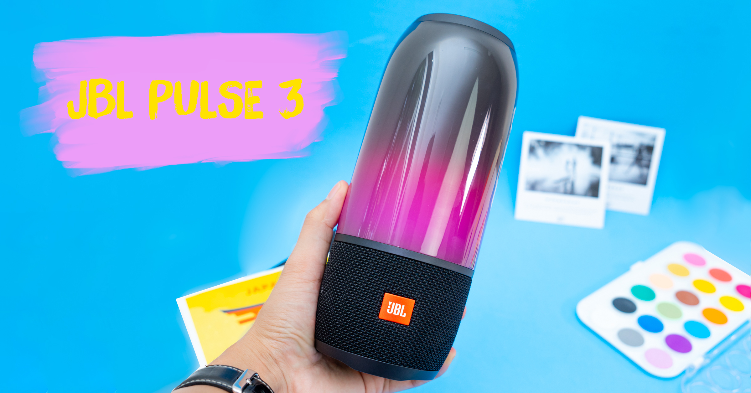 Trải nghiệm JBL Pulse 3: Bữa tiệc của âm nhạc và ánh sáng