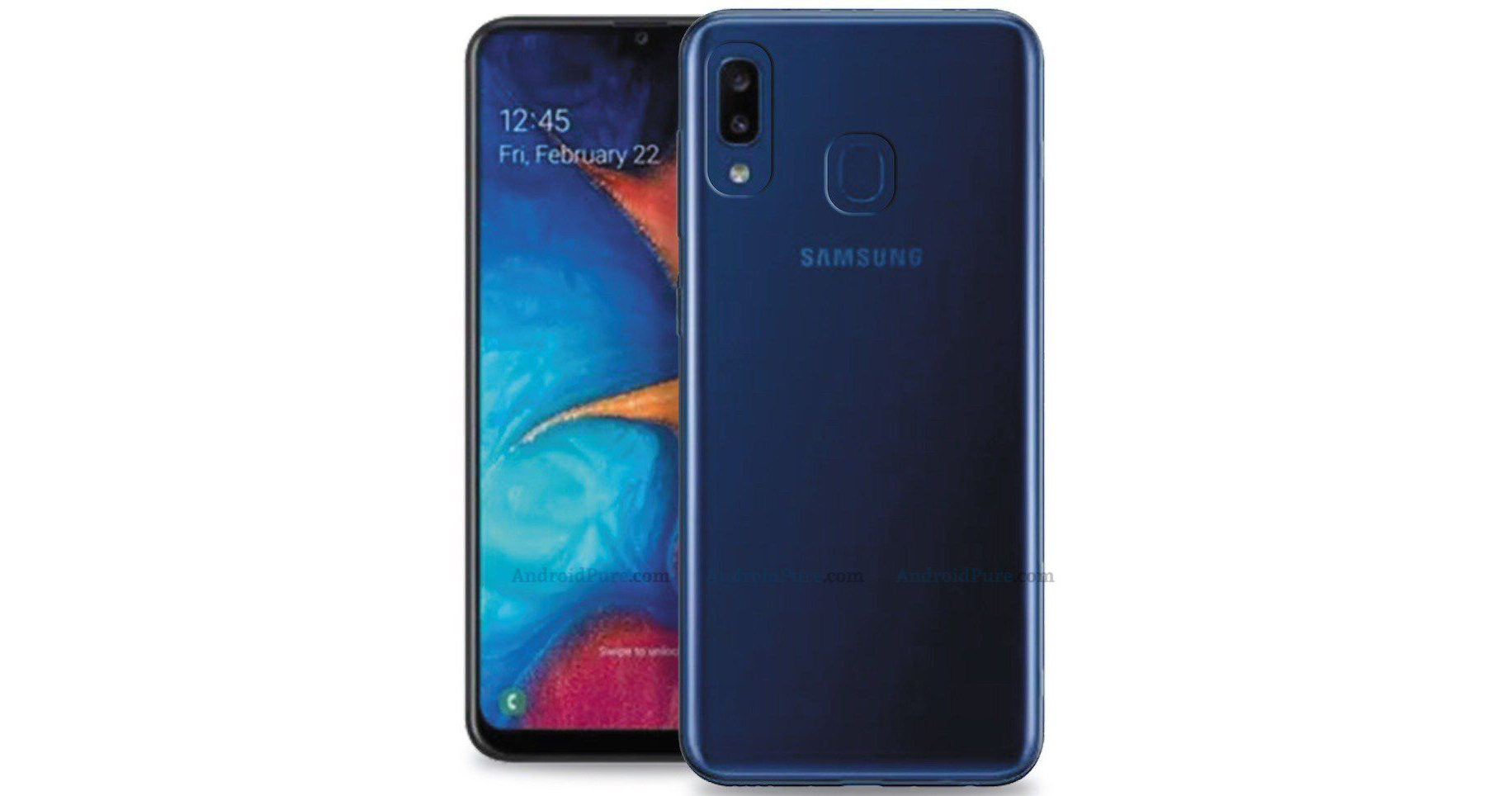 Galaxy A20e lộ ảnh render với thiết kế tương tự Galaxy A20, sẽ ra mắt ngày 10 tháng 4